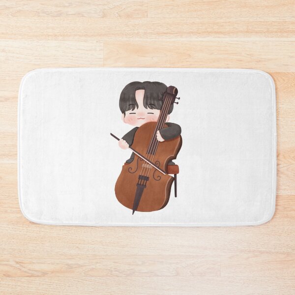 Aperçu de l'œuvre SUGA JOUANT DU VIOLONCELLE créée et vendue par Loona7.