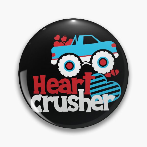 Item preview, Heart Crusher Truck - Valentine's Day designed and sold by GeeHanz.