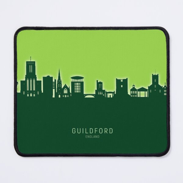 Item preview, Guildford England Skyline designed and sold by ArtPrints.