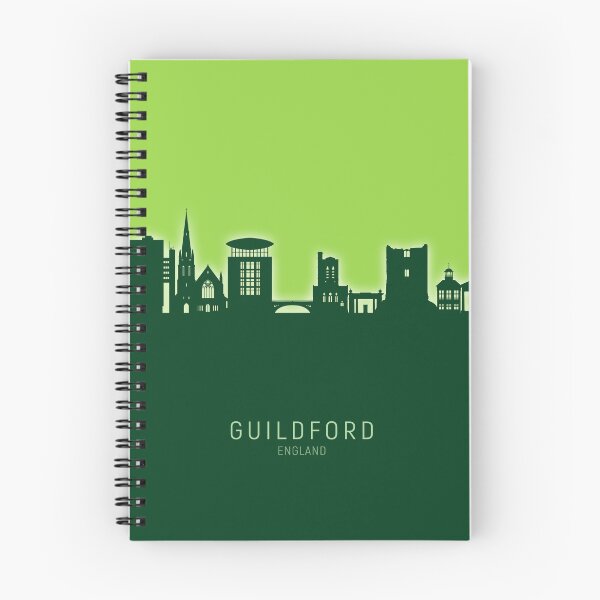 Item preview, Guildford England Skyline designed and sold by ArtPrints.