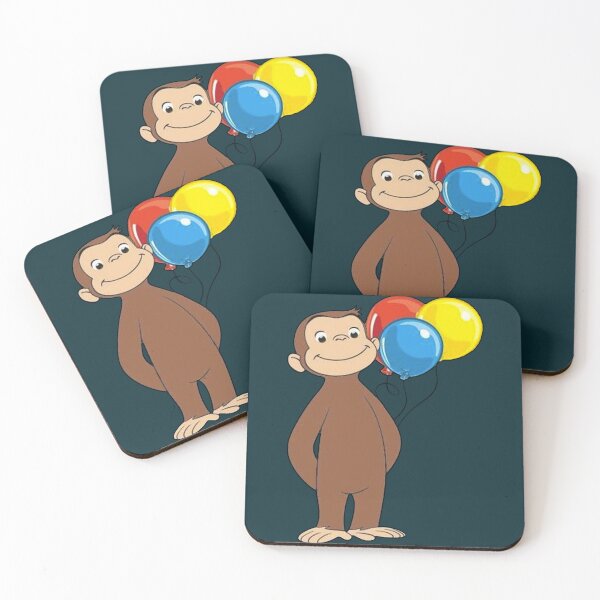 Item preview, Jorge el curioso con globos designed and sold by GriffithsDale.