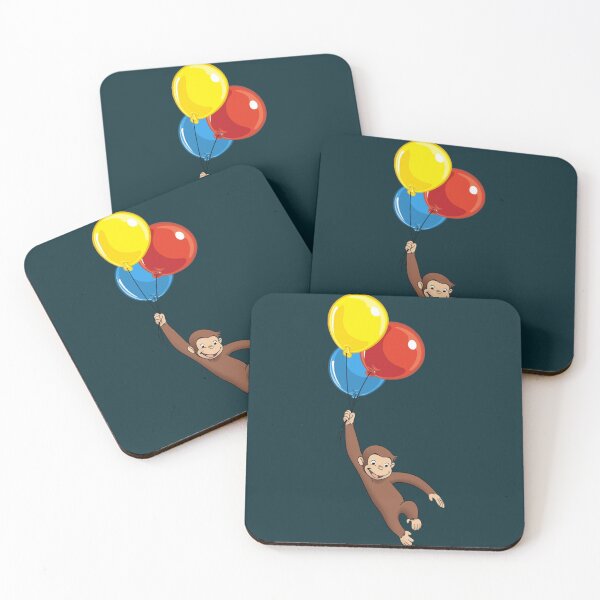 Item preview, Jorge el curioso con globos designed and sold by GriffithsDale.