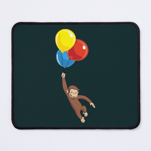 Artikelvorschau, Neugieriger George mit Luftballons entworfen und verkauft von GriffithsDale.