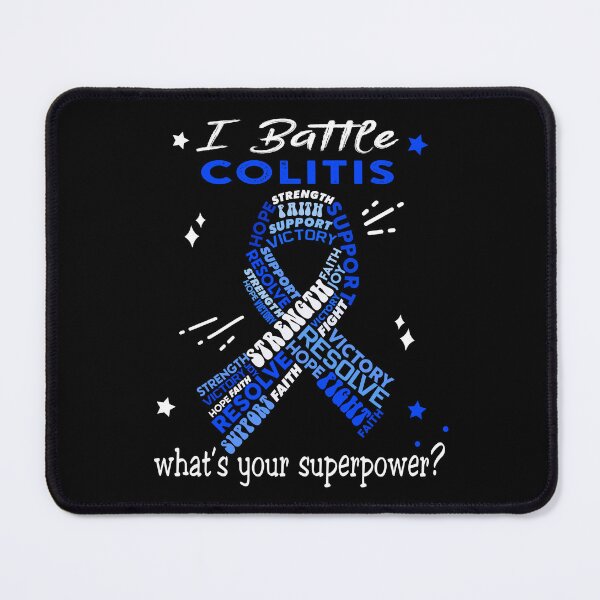Item preview, Colitis Warrior, I Battle Colitis What's Your Superpower? designed and sold by Greggwillard.