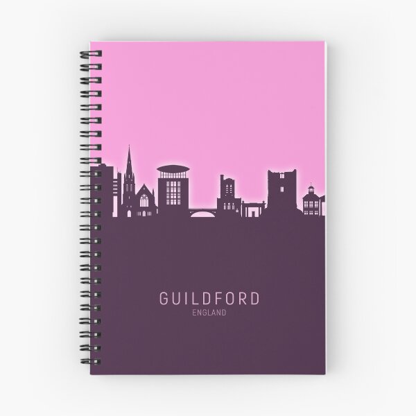 Item preview, Guildford England Skyline designed and sold by ArtPrints.