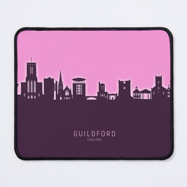 Item preview, Guildford England Skyline designed and sold by ArtPrints.