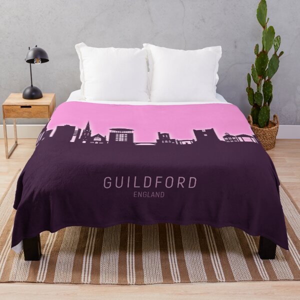 Item preview, Guildford England Skyline designed and sold by ArtPrints.