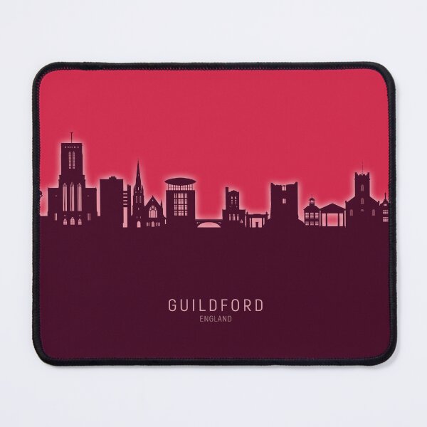 Item preview, Guildford England Skyline designed and sold by ArtPrints.