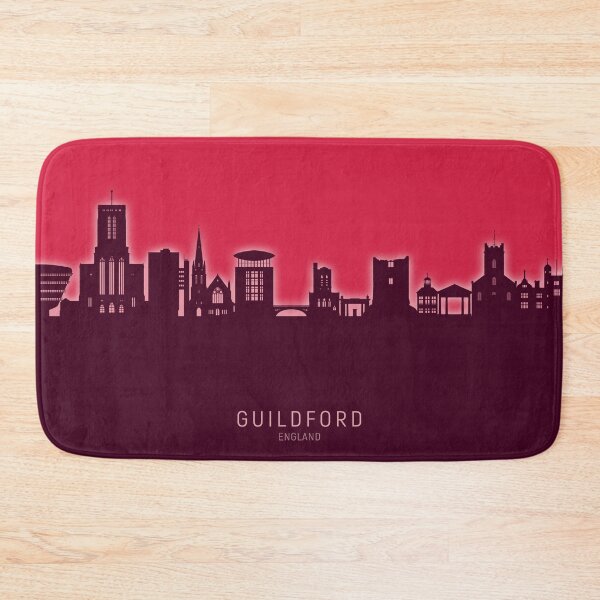 Item preview, Guildford England Skyline designed and sold by ArtPrints.