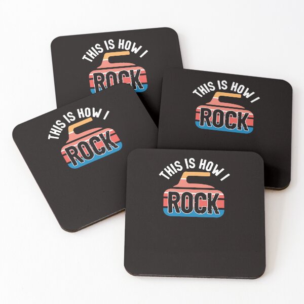 Item preview, This Is How I Rock Curling Stones Winter Ice Sports Team designed and sold by TomGiantDesigns.