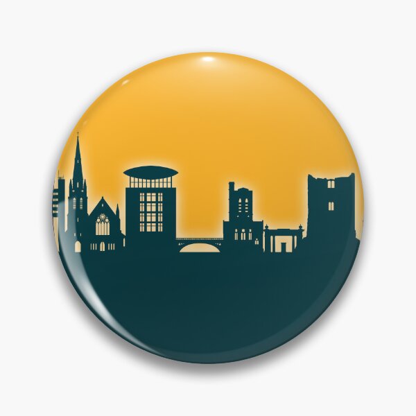 Item preview, Guildford England Skyline designed and sold by ArtPrints.