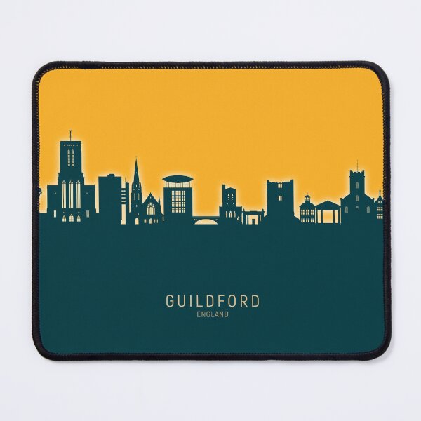 Item preview, Guildford England Skyline designed and sold by ArtPrints.