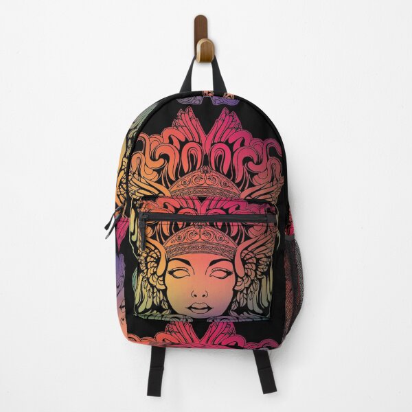 Vista previa del artículo con la obra «Medusa Arco Iris, Gorgona Medusa Colorida», diseñado y vendido por Ruby Jackson.