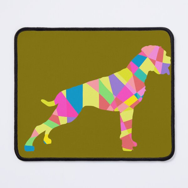 Item preview, Boxer dog colorful designed and sold by Doggenhaus.