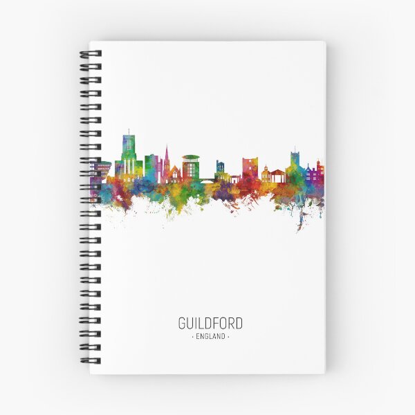 Item preview, Guildford England Skyline designed and sold by ArtPrints.