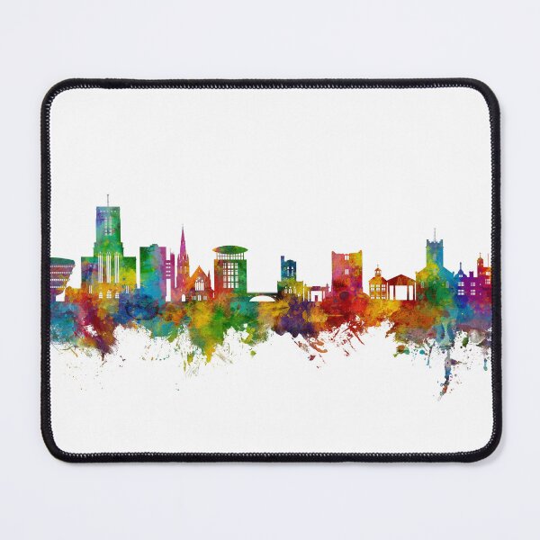 Item preview, Guildford England Skyline designed and sold by ArtPrints.