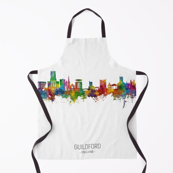 Item preview, Guildford England Skyline designed and sold by ArtPrints.