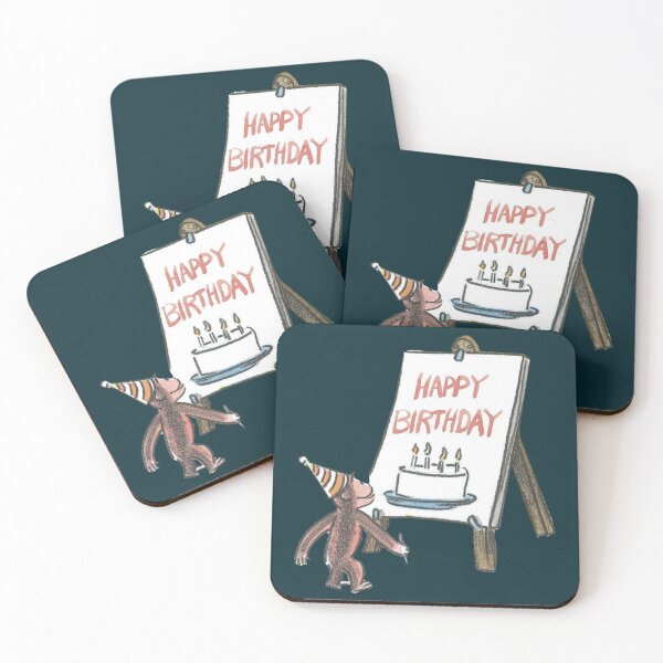 Item preview, Happy Birthday Curious George    designed and sold by GriffithsDale.