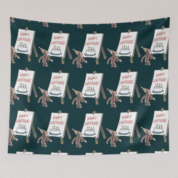 Item preview, Happy Birthday Curious George    designed and sold by GriffithsDale.