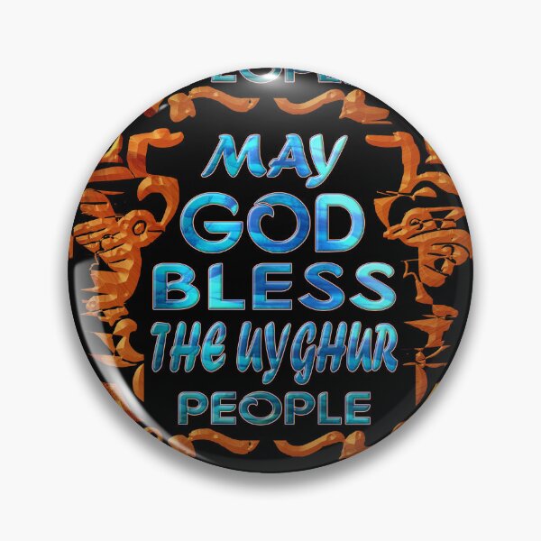 Item preview, MAY GOD BLESS THE UYGHUR PEOPLE. designed and sold by Ralek.