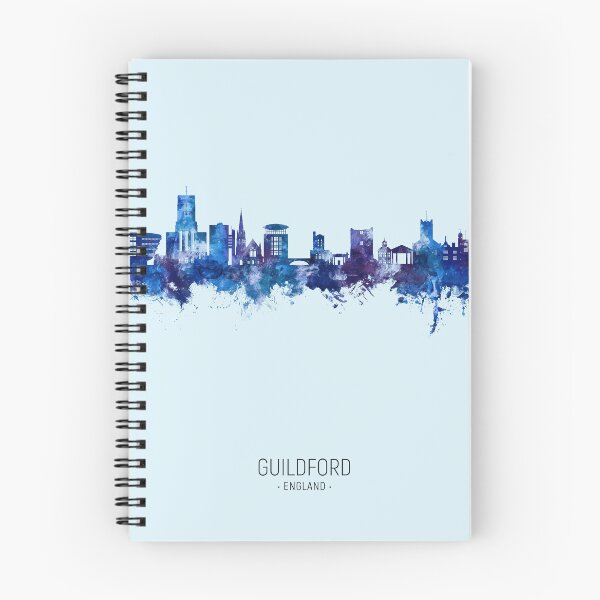 Item preview, Guildford England Skyline designed and sold by ArtPrints.