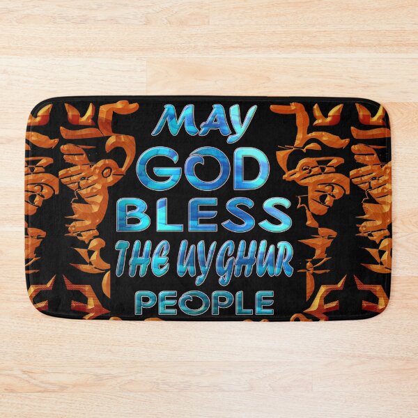 Item preview, MAY GOD BLESS THE UYGHUR PEOPLE. designed and sold by Ralek.