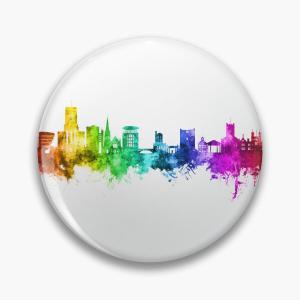 Item preview, Guildford England Skyline designed and sold by ArtPrints.