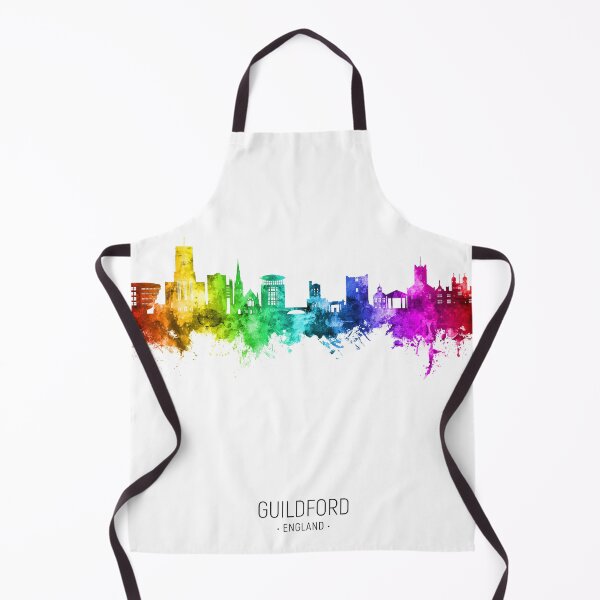 Item preview, Guildford England Skyline designed and sold by ArtPrints.