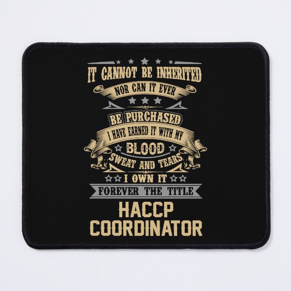 Item preview, Haccp Coordinator T Shirt - Forever The Title Job Gift Item Tee designed and sold by celiagomez456.