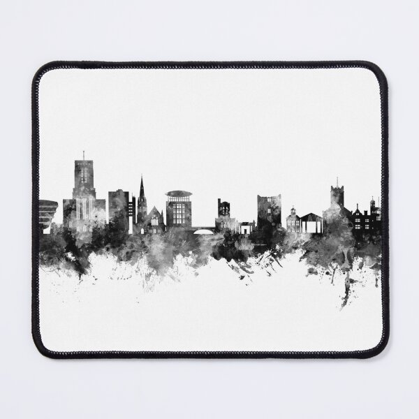 Item preview, Guildford England Skyline designed and sold by ArtPrints.