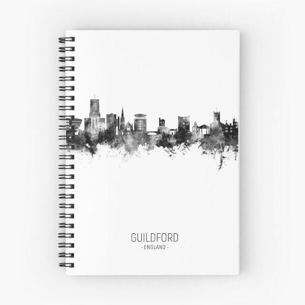 Item preview, Guildford England Skyline designed and sold by ArtPrints.