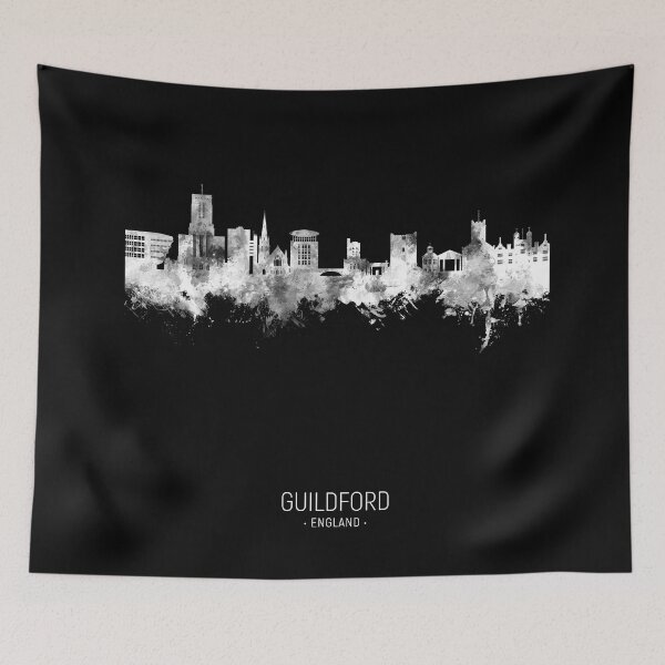 Item preview, Guildford England Skyline designed and sold by ArtPrints.