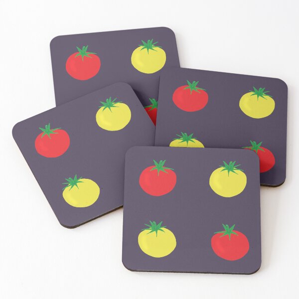 Item preview, Red and yellow tomatoes designed and sold by heartart85.