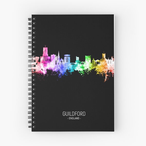 Item preview, Guildford England Skyline designed and sold by ArtPrints.