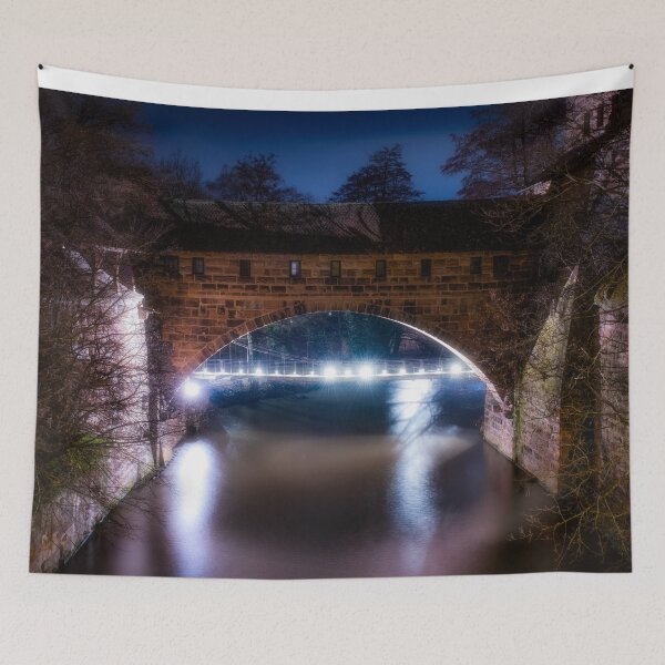 Item preview, Kettensteg steel bridge by night designed and sold by CrazyShutter.