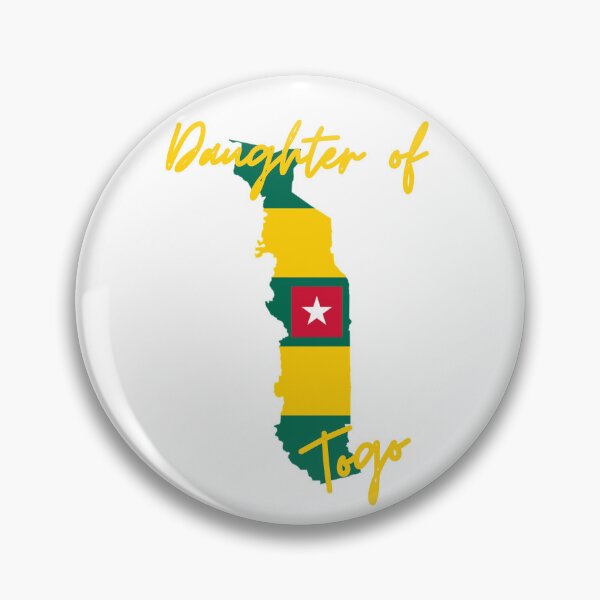 Item preview, Daughter of Togo Map Flag designed and sold by NovawayDirect.