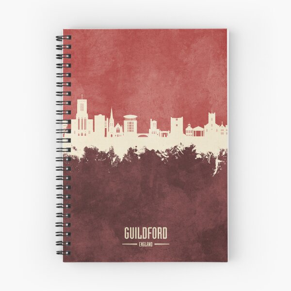 Item preview, Guildford England Skyline designed and sold by ArtPrints.
