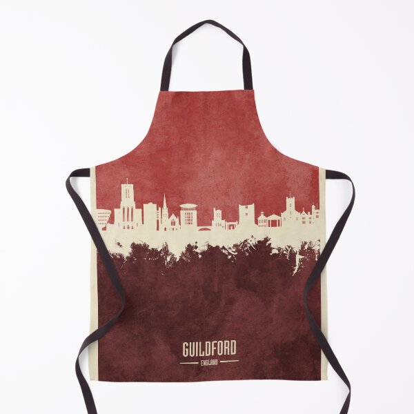 Item preview, Guildford England Skyline designed and sold by ArtPrints.
