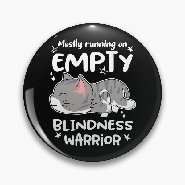 Item preview, Blindness Awareness, Mostly Running on Blindness Warrior designed and sold by Tammyilaria.