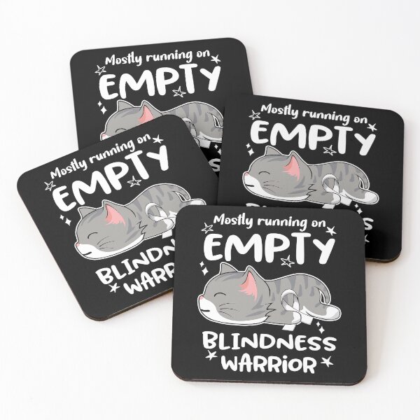 Item preview, Blindness Awareness, Mostly Running on Blindness Warrior designed and sold by Tammyilaria.