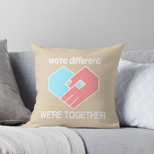 Item preview, Different and together (on beige) designed and sold by Marina Dadychenko.