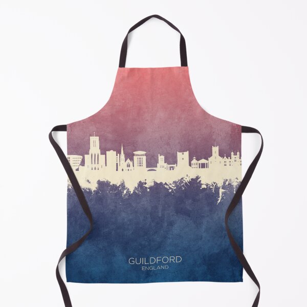 Item preview, Guildford England Skyline designed and sold by ArtPrints.