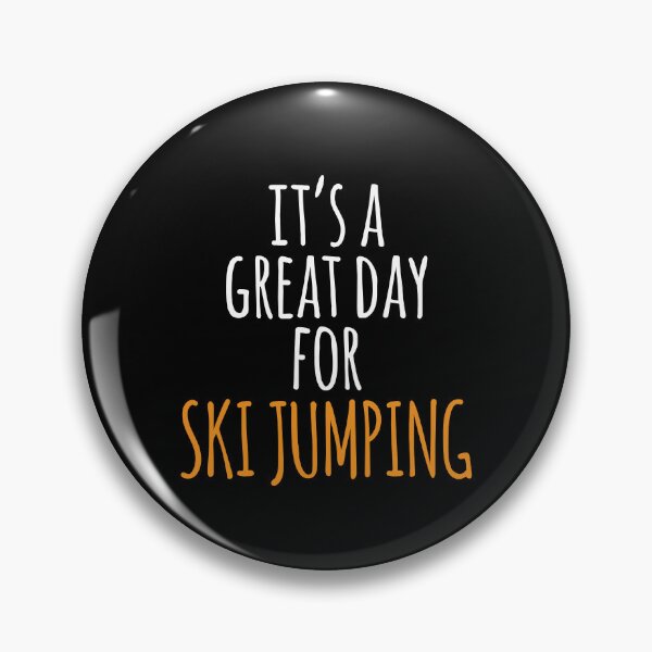 Item preview, It's a Great Day for Ski Jumping designed and sold by kindxinn.