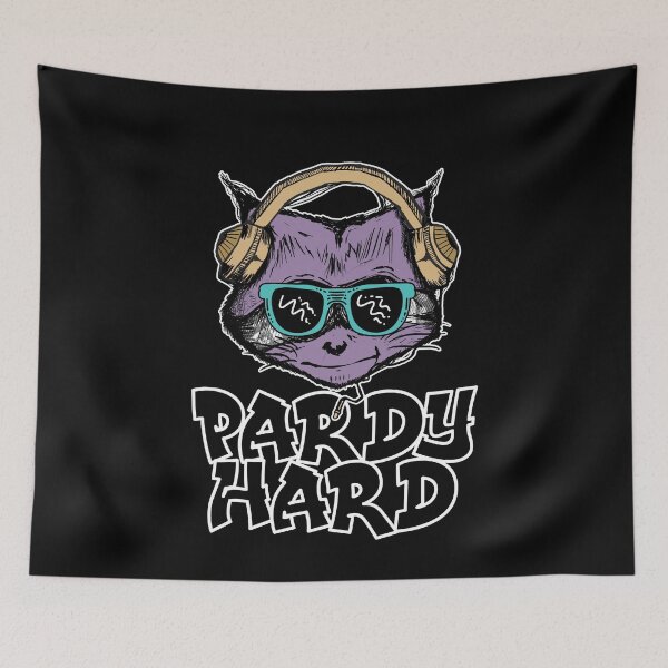 Item preview, Raccoon Party Headphones sunglasses designed and sold by emm-j.
