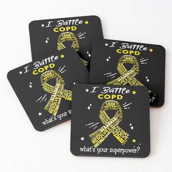 Item preview, COPD Warrior, I Battle COPD What's Your Superpower? designed and sold by Greggwillard.