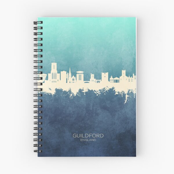 Item preview, Guildford England Skyline designed and sold by ArtPrints.