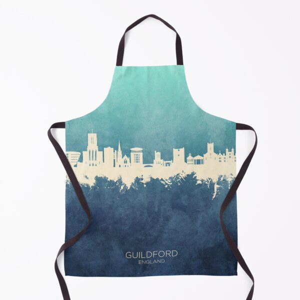 Item preview, Guildford England Skyline designed and sold by ArtPrints.
