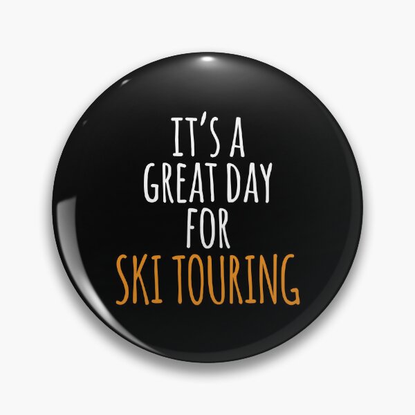 Item preview, It's a Great Day for Ski Touring designed and sold by kindxinn.
