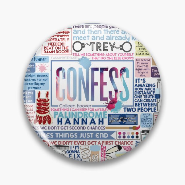 Item preview, Colleen Hoover, Confess designed and sold by PURPLESHORT.