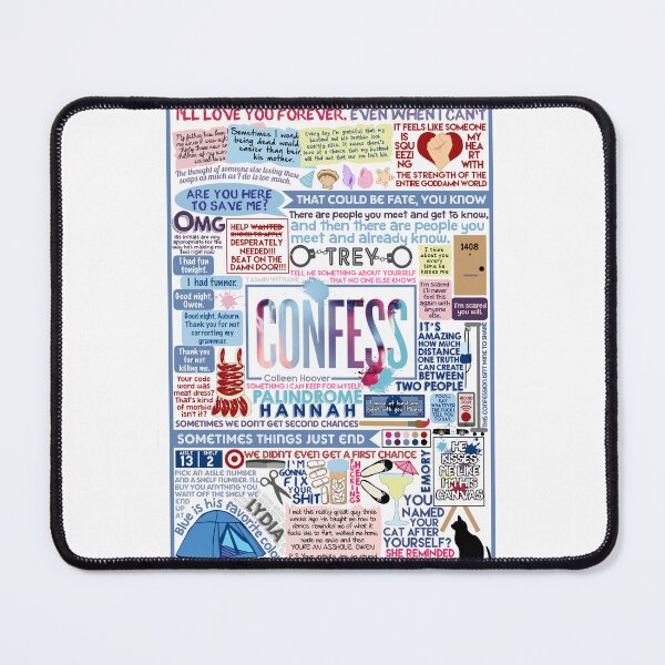 Item preview, Colleen Hoover, Confess designed and sold by PURPLESHORT.